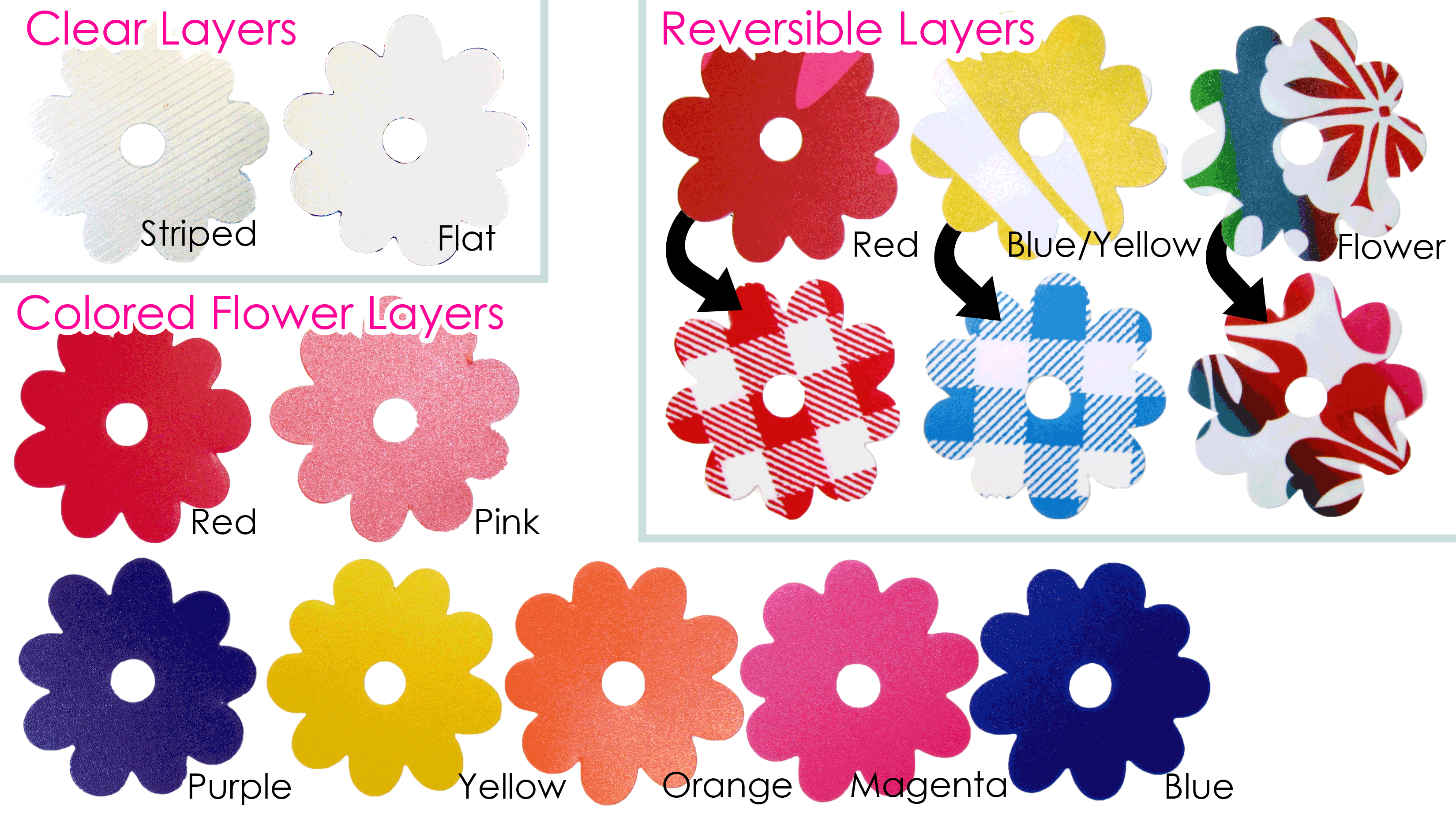 EveryRing Layer Color Choices EveryRing Layer Color Choices