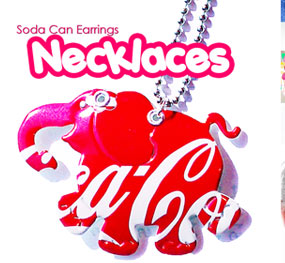Soda Can Earrings
