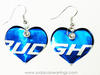 Bud Light Heart Earrings Bud Light Can Heart Earrings