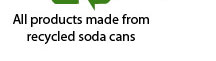 Soda Can Earrings Recycles